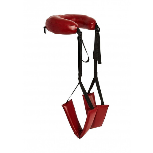 Saffron Thigh Sling - Red 2