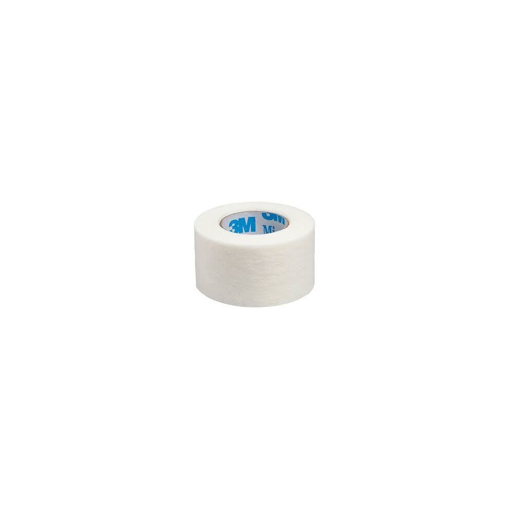 3M Micropore Surgical Tape, Hypoallergenic, White, 2.5Cm X 9.1M, Pack Of 6
