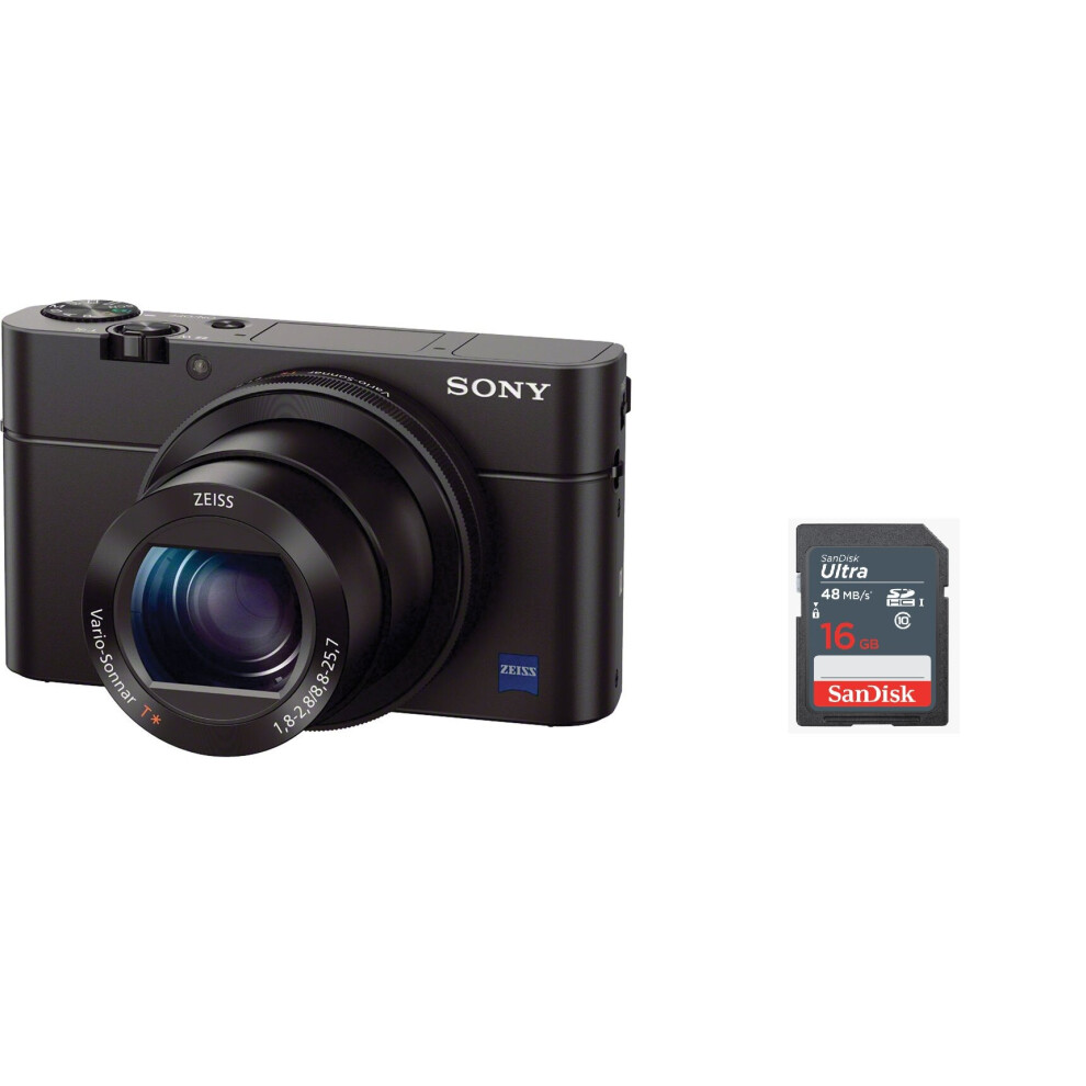 SONY RX100 III + 16GB SD card