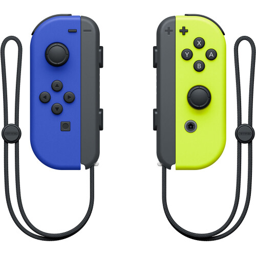 Refurbished Nintendo Nintendo Joy-Con Controllers (Blue/Neon Yellow) 1