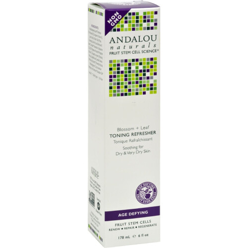 Andalou Naturals Toning Rfrshr Blossm Leaf