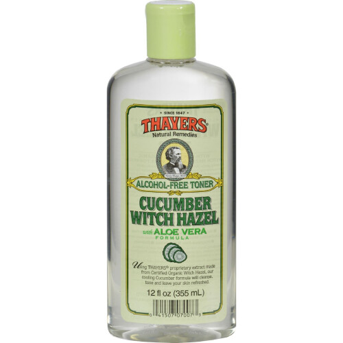 THAYERS Έκχυμα μάγισσας με Αλόη Βέρα, Αγγούρι, 12 Fl Oz