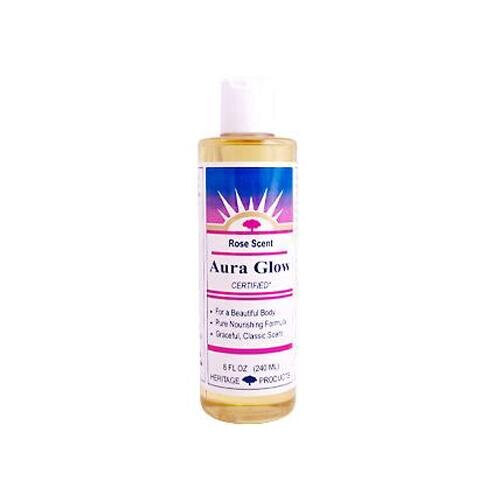 Heritage Store, Aura Glow, Rose, 8 fl oz (240 ml)