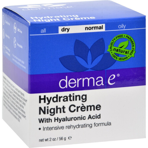 Derma E Hyaluronic Acid Night Creme - 2 oz