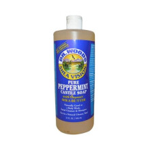 Dr. Woods, Pfefferminz-Kastilienseife mit Fair-Trade-Sheabutter, 32 fl oz (946 ml)