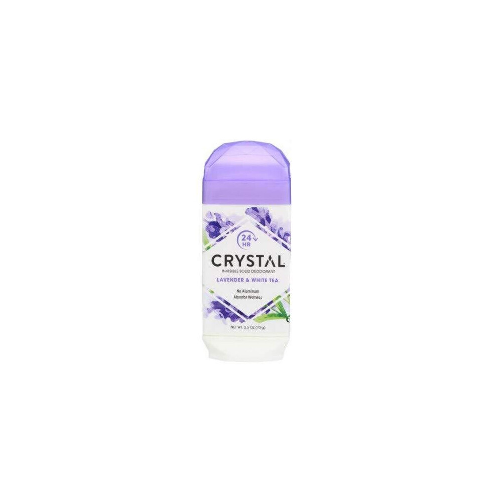 Crystal Deodorants White Deod,Lav& Tea,Stick 2.5 Oz