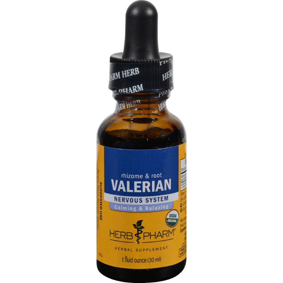 Herb Pharm Valerian Liquid Herbal Extract - 1 Fl Oz
