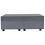 VidaXL vidaXL Coffee Table High Gloss Grey Home Couch Table Storage Tea Side Stand 4