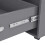 VidaXL vidaXL Coffee Table High Gloss Grey Home Couch Table Storage Tea Side Stand 6