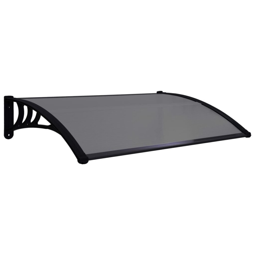 vidaXL 120cm Door Canopy Awning | Rain Shelter Roof