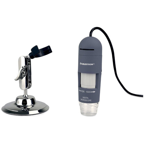 Celestron Celestron 44302-C Deluxe Handheld Digital Microscope (Gray) 1