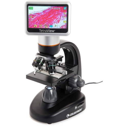 Celestron Celestron TetraView 5.0MP Cordless Digital Microscope (Black) 2