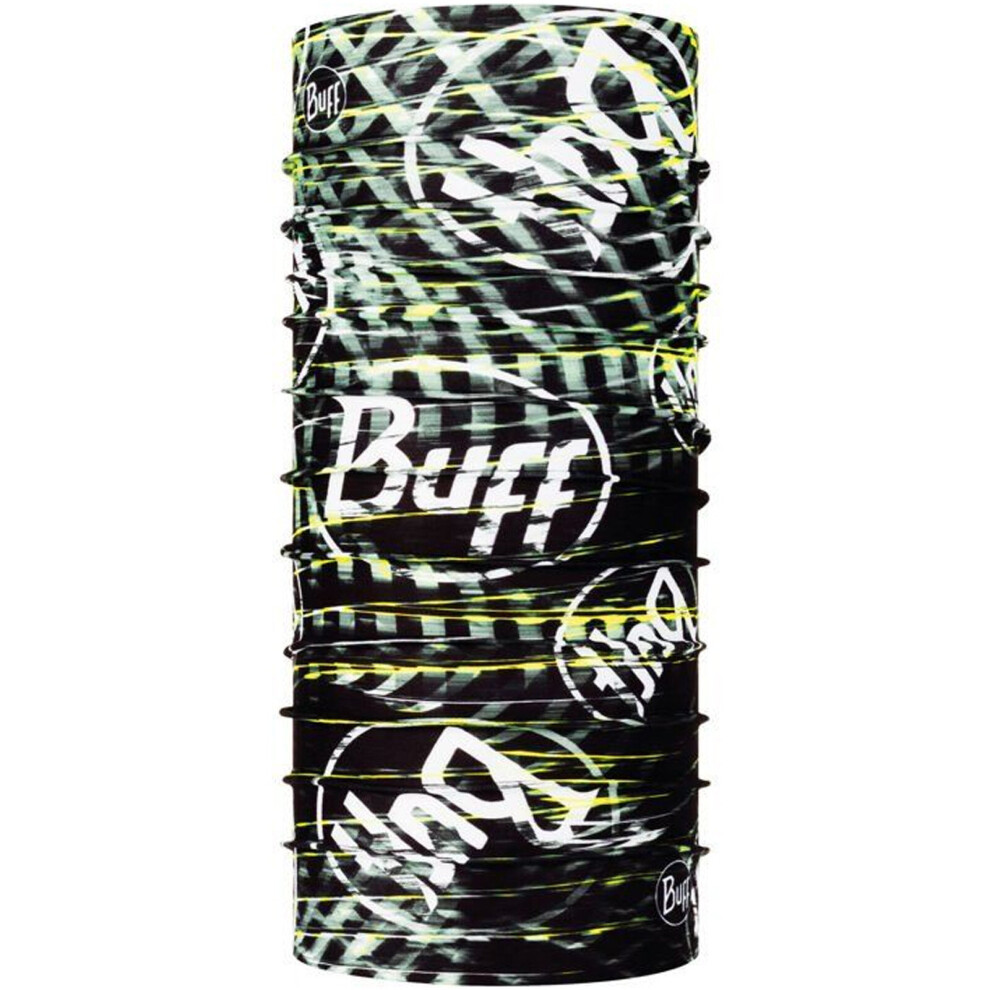 Buff Adults Unisex Coolnet UV+ Tubular Multifunctional Scarf - Ulnar Black - OS