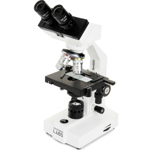 Celestron CELESTRON LABS CB2000CF Compound Binocular Microscope with 4.3 x 4.7" Mechanical Stage