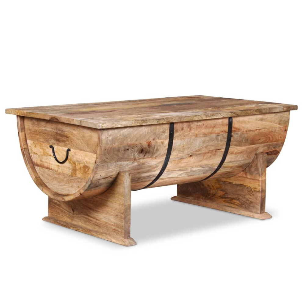 Vidaxl Solid Mango Wood Coffee Table 88X50x40 Cm Accent Table Room Furniture