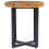 VidaXL vidaXL Solid Teak Wood and Polyresin Coffee Table Home Couch Side End Table 3