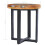 VidaXL vidaXL Solid Teak Wood and Polyresin Coffee Table Home Couch Side End Table 7