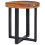 VidaXL vidaXL Solid Teak Wood and Polyresin Coffee Table Home Couch Side End Table 8