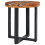 VidaXL vidaXL Solid Teak Wood and Polyresin Coffee Table Home Couch Side End Table 10