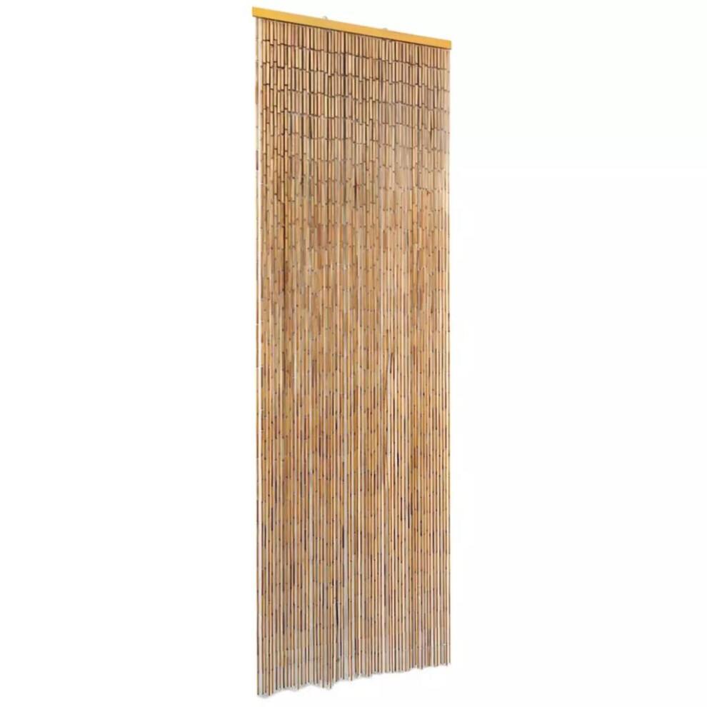 vidaXL Insect Door Curtain Bamboo 56x185cm Bug Fly Screen Blind Mesh Home