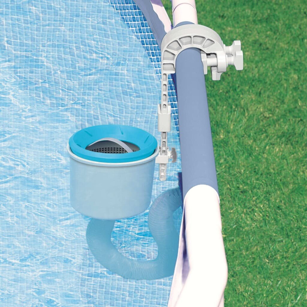 Intex Wall Mount Surface Skimmer Deluxe Adjustable Bracket Pool Pond Cleaning