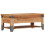 VidaXL vidaXL Solid Acacia Wood Coffee Table 110x52x45cm Home Couch Side Trunk Stand 3