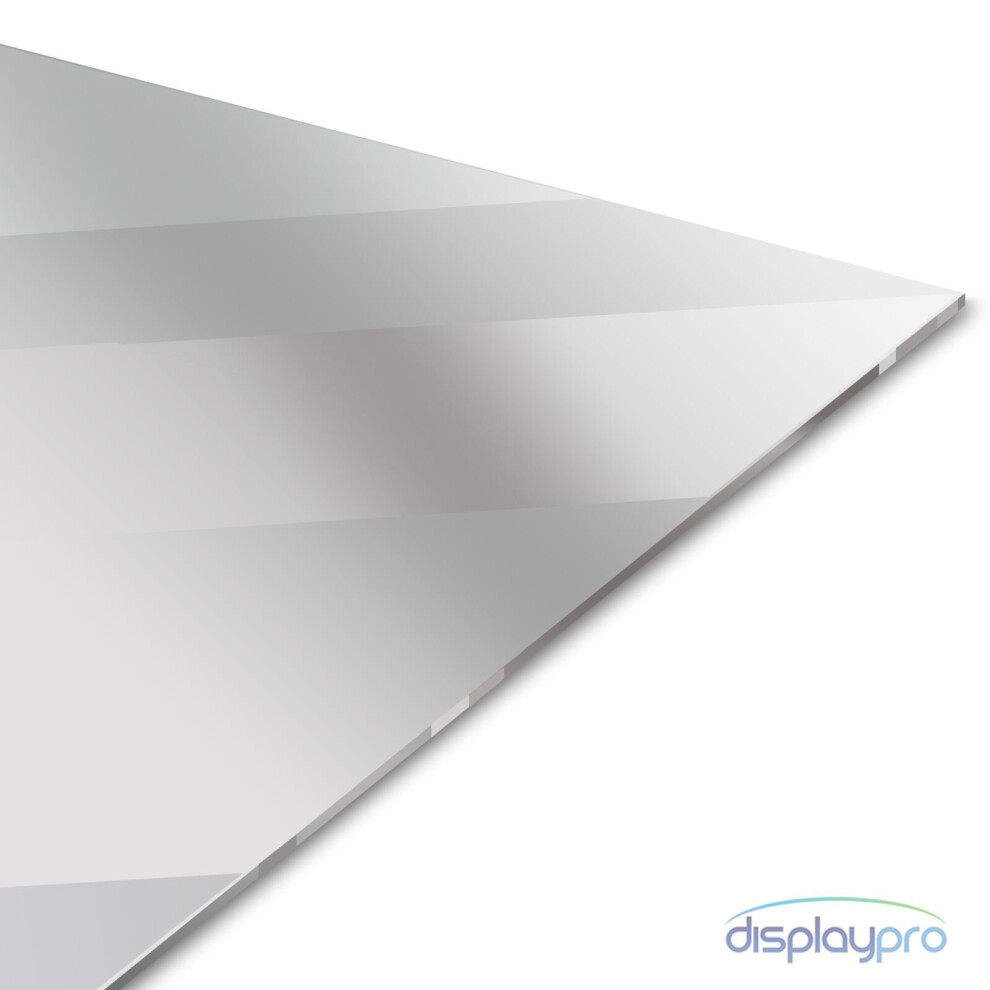 (100 x 100) Silver Mirror Acrylic Sheet