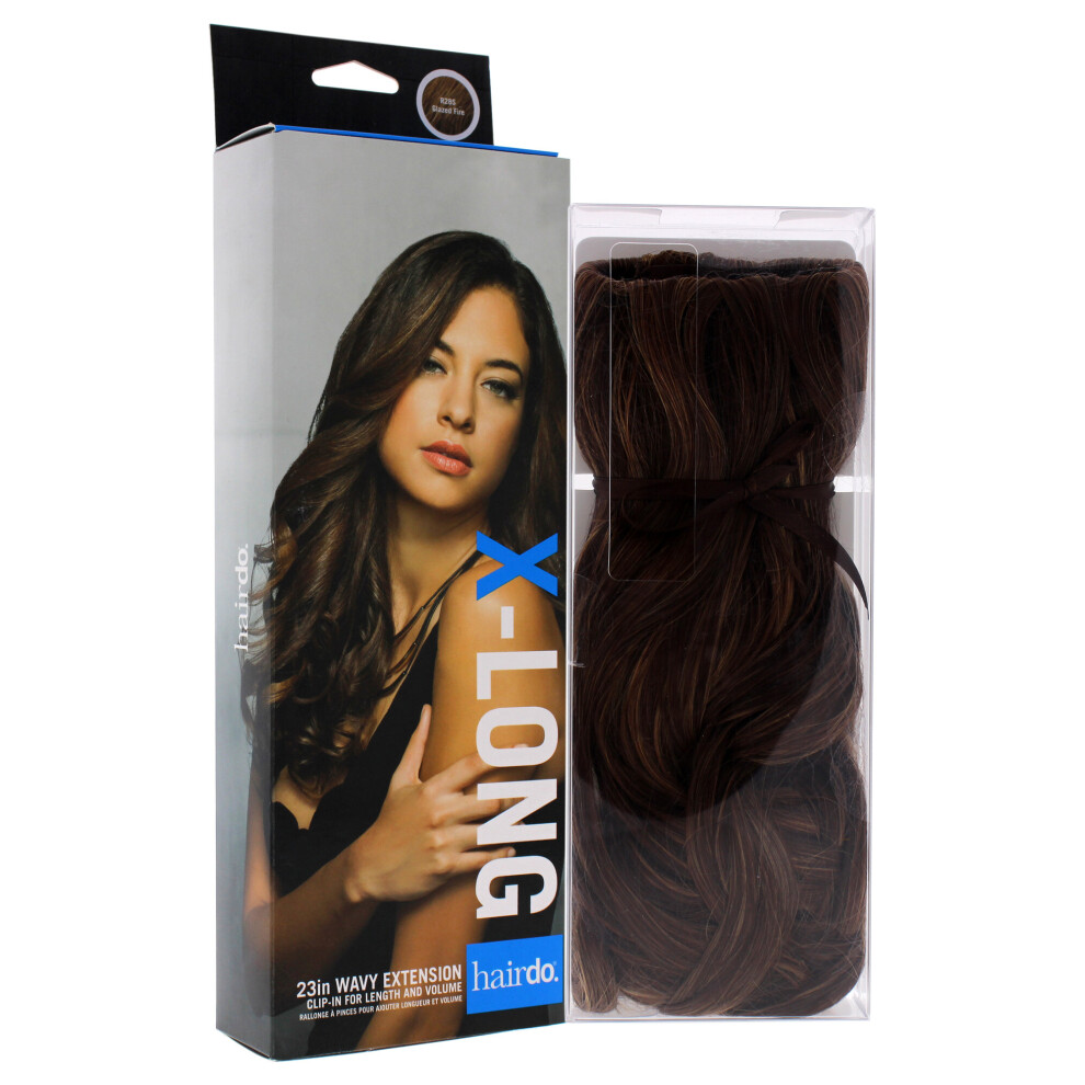 Hairdo Wavy Extension - R28s Glazed Fire - 23 Inch Hair Extension