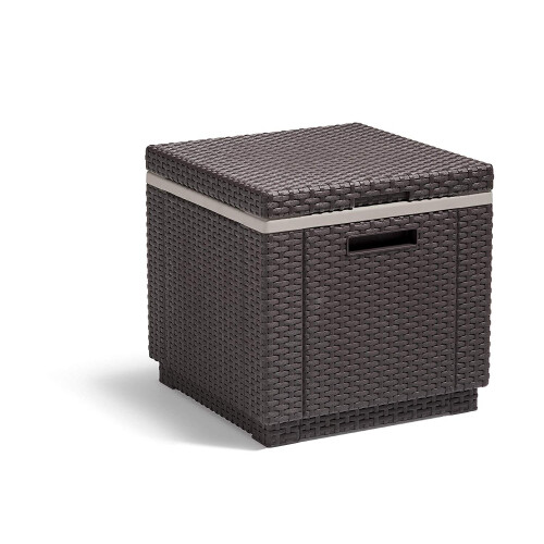 Keter Allibert Ice Cube Cooler Brown 209457 2