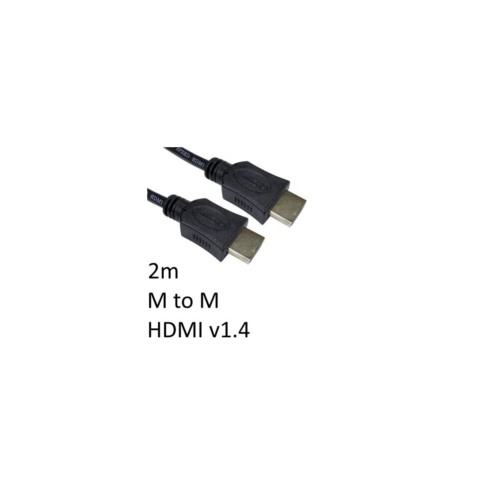 Hdmi 1.4 M To Hdmi 1.4 M 2M Oem Display Cable 77Hdmi-020 Black 5055781240379