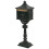 VidaXL vidaXL Pedestal Letterbox Aluminium Vintage Style Rustproof Green Standing Box 2