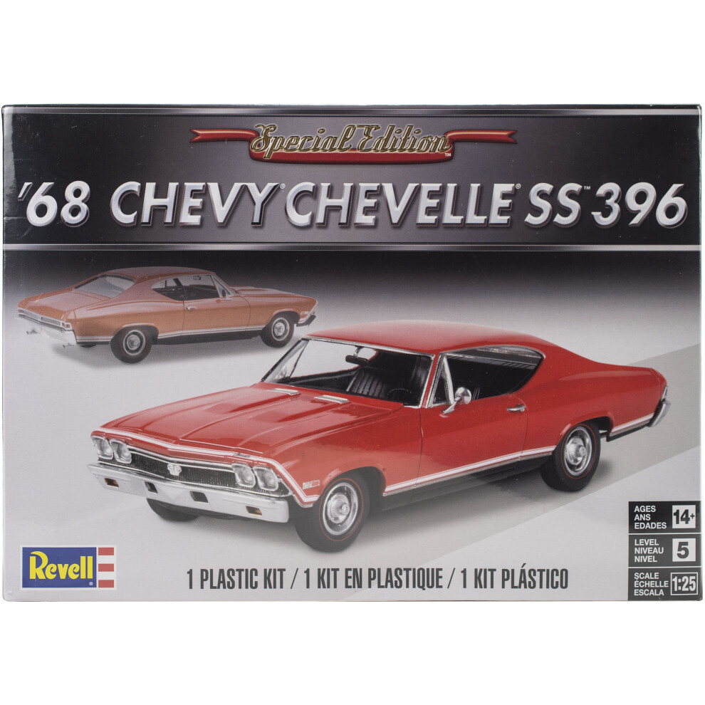 Plastic Model Kit-'68 Chevelle SS 396 1:25