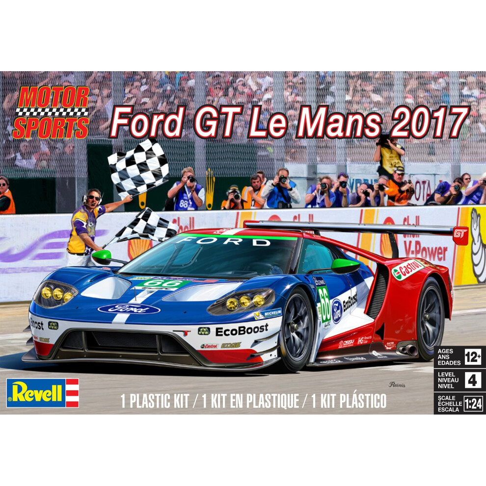 Plastic Model Kit-Ford GT Le Mans 1:24