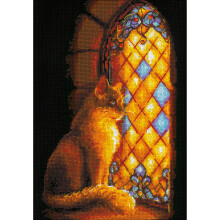 RIOLIS Counted Cross Stitch Kit 8.25"X11.75"-Castle Guardian (14 Count)
