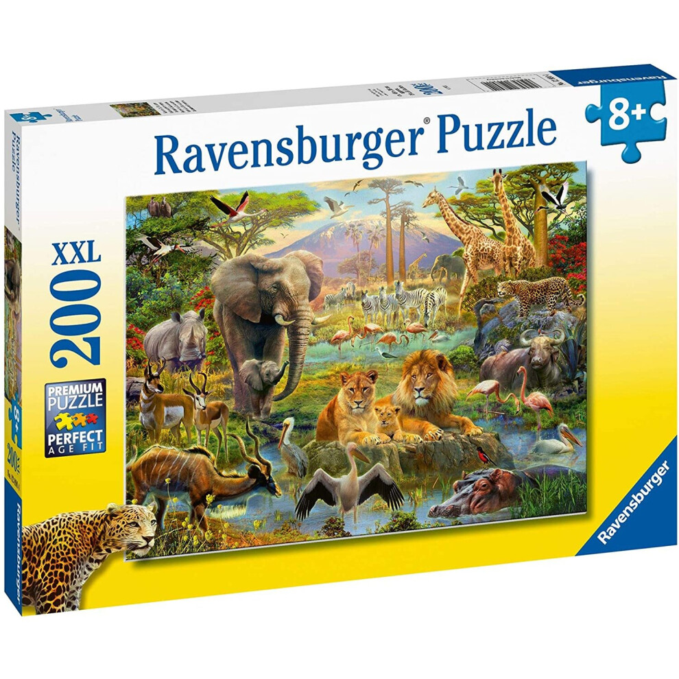 Ravensburger Animals Of The Savanna Xxl 200Pc Jigsaw Puzzle