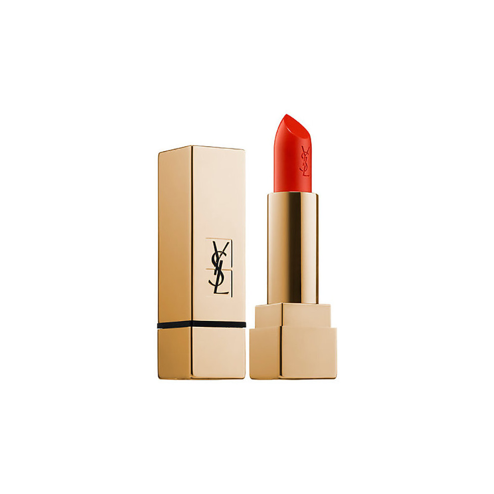 (#50 Rouge Neon) Yves Saint Laurent Rouge Pur Couture Satin Radiance Lipstick.20oz/6ml New In Box