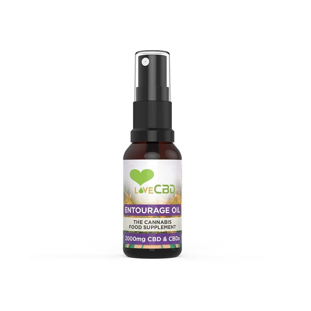 (2000mg) Love CBD Entourage Oil Spray