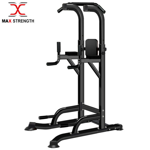 Power Pull Up Station Dip Exercise Bar Chin Push Up Knee Raise Stand 2