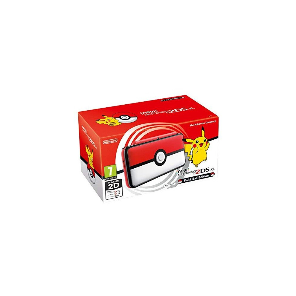 New Nintendo 2DS XL - Pokemon Poke Ball Edition.