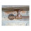 (76 cm Wide) Steampunk Rusted Pipework Wooden Shelf 2