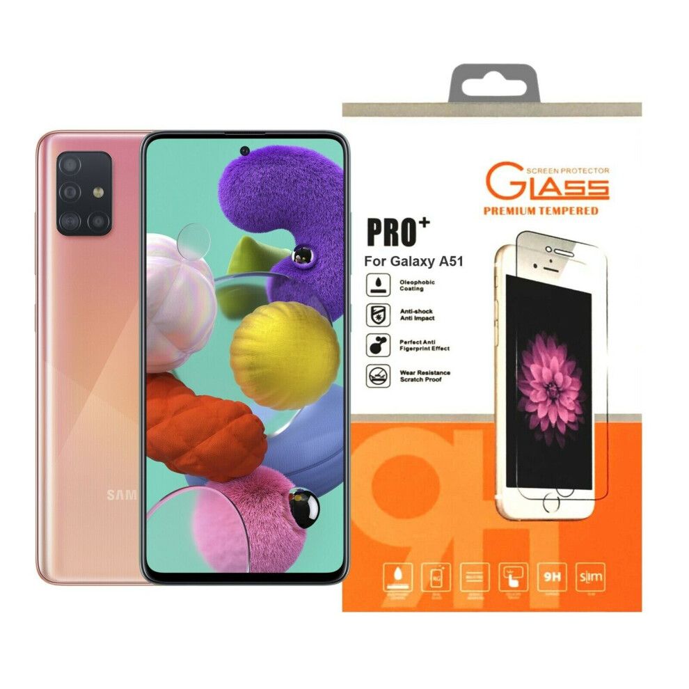 Tempered Glass Screen Protector For Samsung Galaxy A51 804050317831