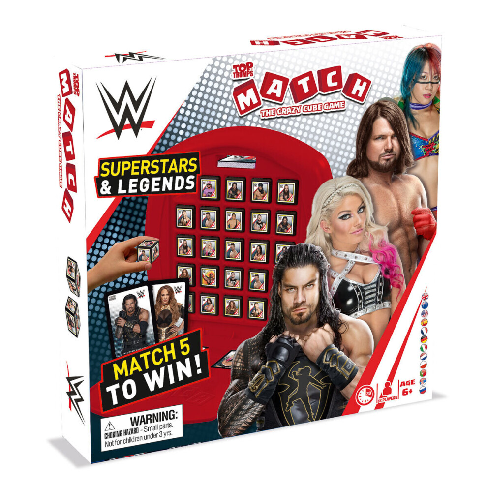 WWE Superstars & Legends Match Cube Game