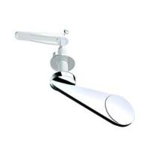 Chrome Large Paddle Cistern Lever Easy To Use Disabled Handle 1/2" on OnBuy