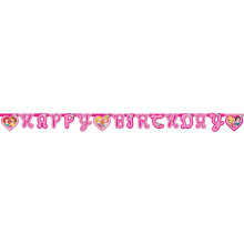 Happy Birthday Disney Princess Hearts Garland