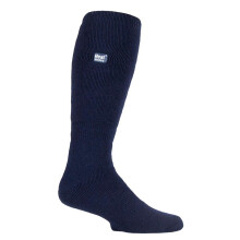 (06-Nov, Navy blau) Heat Holders - Heat Holders LITE - Herren Dünn Extra Warm Lange Thermo Kniestrümpfe für Stiefel