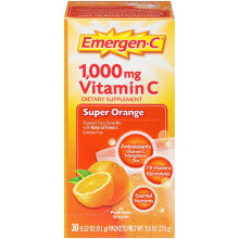 Emergen-C, Witamina C, Super Pomarańcz, 1 000 mg, 30 Pakietów, 0,32 oz (9,1 g) Każdy