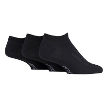 (46-50, Schwarz) Permacool - Permacool - 3 Paar Unisex Sommer Atmungsaktiv Sneaker Socken für Schweißfüße