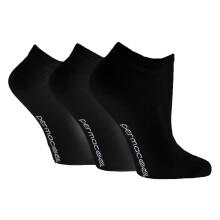 (3-5.5 A, Schwarz) Permacool - Permacool - 3 Paar Unisex Sommer Atmungsaktiv Sneaker Socken für Schweißfüße