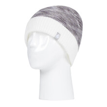 (One Size, Creme) Heat Holders - Heat Holders - Damen Elegant Beanie Strickmütze | Wintermütze mit Fleecefutter