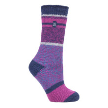 (04-Aug, AD Lila/Rosa) Heat Holders - Heat Holders - Damen Extra Warme Thermosocken für Winter Kuschelsocken Geschenk